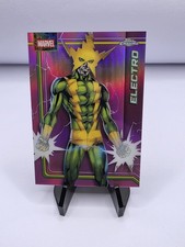 2026 Topps Chrome Marvel Comics Electro Pink Refractor /250 #115