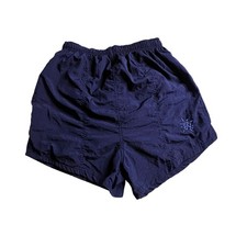 Surf Odyssey Sears 90s Vtg Black Mesh Lined Nylon Board Swim Trunks Sz S