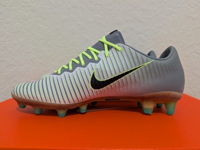 Nike Mercurial Vapor 11 AG Pro Soccer Cleat Gray size 6 Men's
