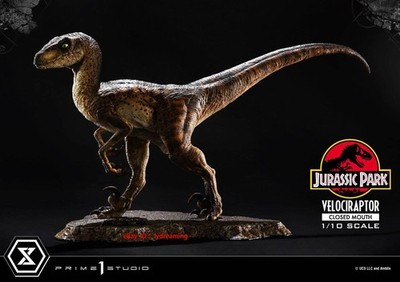 Prime 1 Studio Jurassic Velociraptor Mouth Closed PCFJP-08 Resin Statue Limited