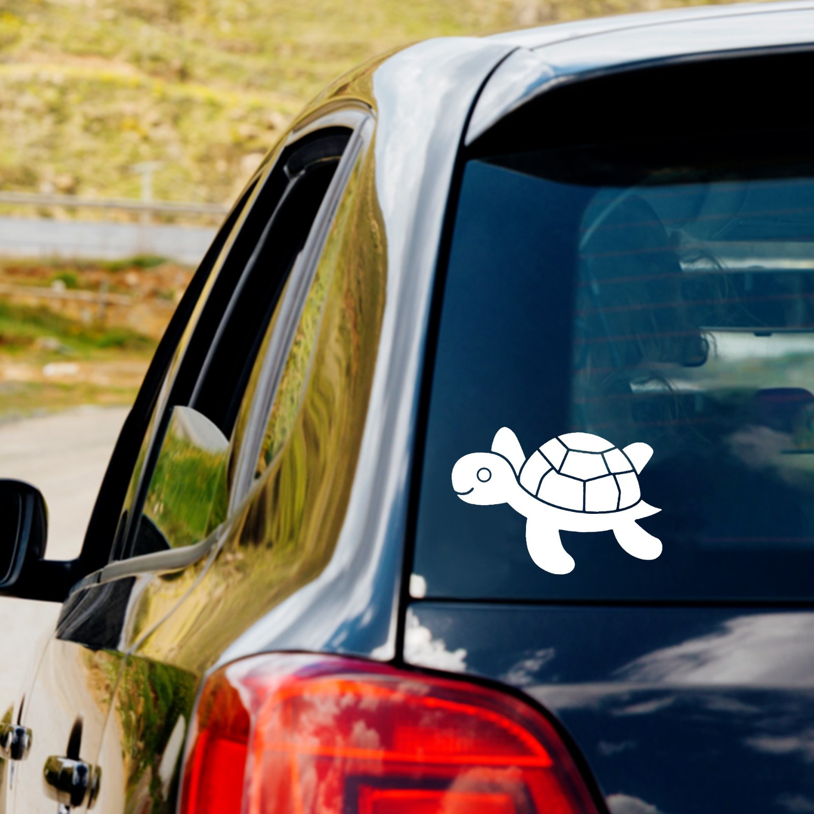Cute Turtle Vinyl Decal Sticker Car Truck Window Laptop Beach Ocean Sticker