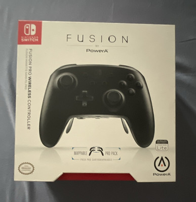 PowerA FUSION Pro Wireless Controller Switch, Bluetooth, USB-C schwarz