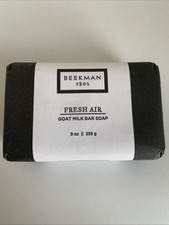 Beekman 1802 FRESH AIR Goat Milk Soap Bar 9.0 oz 255 g NEW in imperfect wrap