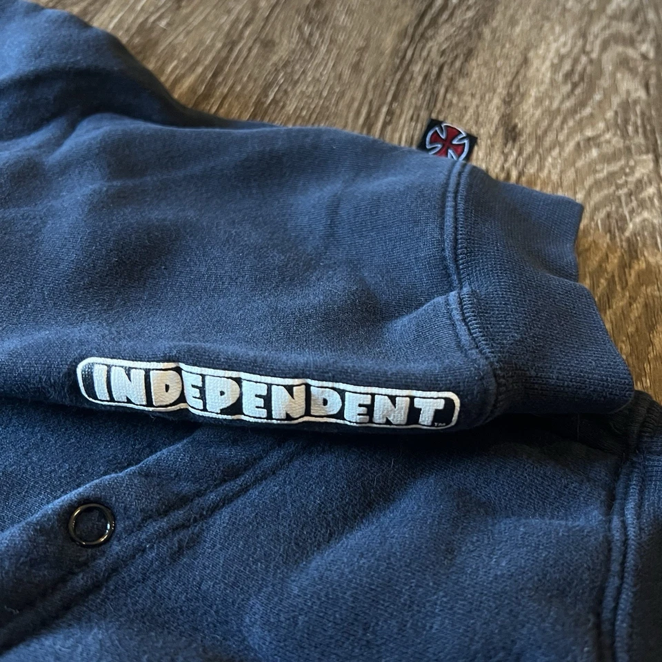 Sudadera con Capucha Años 90 Y2K De Colección Camiones Independientes Para Hombre Pequeña con Bolsillo Oculto Foto 4 de 4