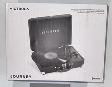 Victrola Vintage 3-Speed Bluetooth Portable Suitcase Record Player VSC-550BT-BLK