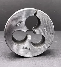 Regal Die 3/8” 16 TPI NC Adjustable Split Round Vintage Used 3/8-16
