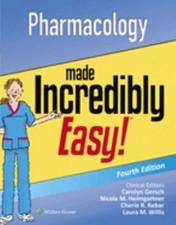Pharmacology Made Incredibly Easy Paperback Lippincott  Williams