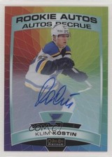 2019 O-Pee-Chee Platinum Rookie Autos Rainbow Color Wheel Klim Kostin Auto 3ir