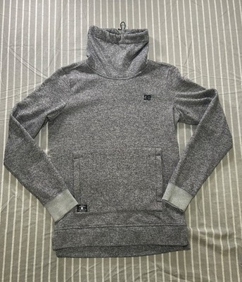DC Shoes Junior's Women's Veneer High Neck Pullover Sweatshirt Size Medium