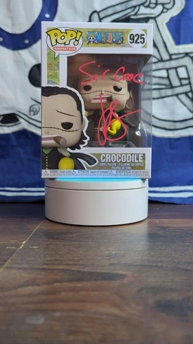 Funko Pop! One Piece Crocodile #925 Signed by John Swasey OCCM COA