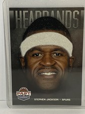 2012-13 Panini Past & Present Headbands Stephen Jackson #19 NBA SanAntonio Spurs
