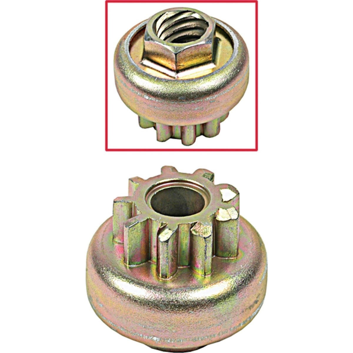 Starter Drive Bendix Gear for Mercury Outboard, Kohler Engine 9
