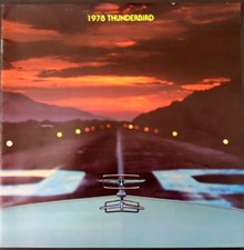 1978 Ford Thunderbird Landau Sport 2 Tone Sales Brochure Canadian Original