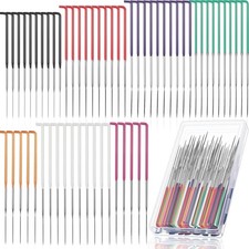 60 Pcs Needle Felting Needles 7 Colors,Wool Felting Supplies in 7 Sizes Needl...