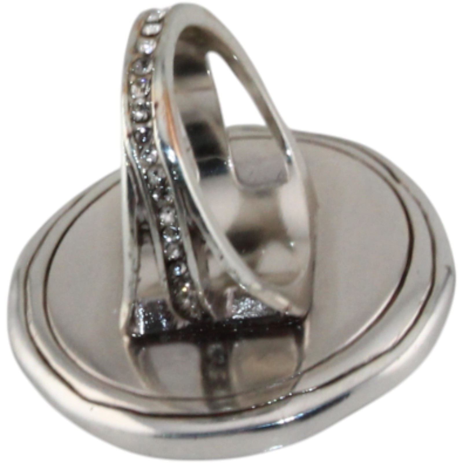 Brighton Trinity Brushed Silver Large Ring Size 8 - image 3