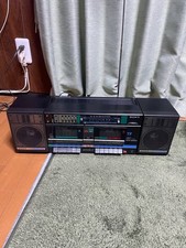 SONY CFS-W600 Double Cassette Recorder Cassette Radio Audio Equipment Junk Item