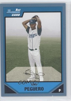 2007 Bowman Prospects Blue 57/500 Tony Peguero #BP72 s2l