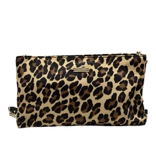 Auth Kate spade - PXRU1754 Beige Black Multi Nylon Patent Leather Shoulder Bag