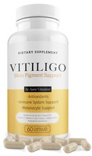 Dermawonder Vitiligo Capsules 60 Count | Effective Vitiligo Supplement | Reduce