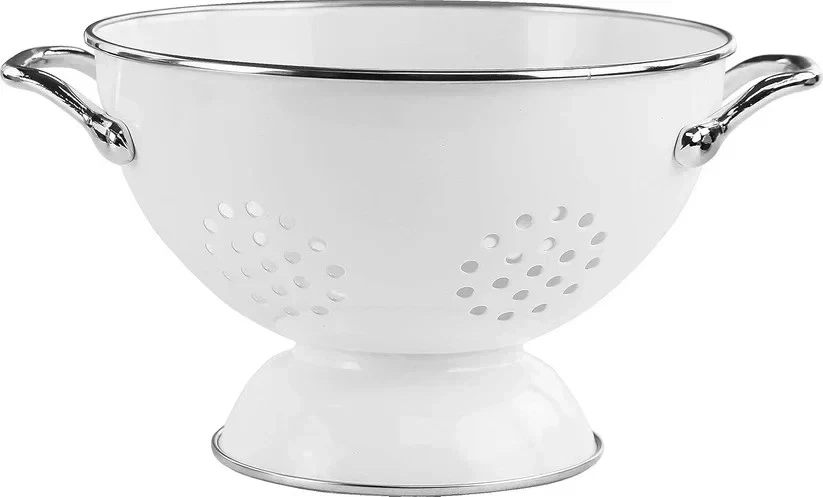 NEW Calypso Basics by Reston Lloyd Powder Coated Enameled Colander, 1.5 Quart