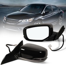 Left Driver side mirror Fits 2013-2017 Honda accord Honda Accord with Power Glas