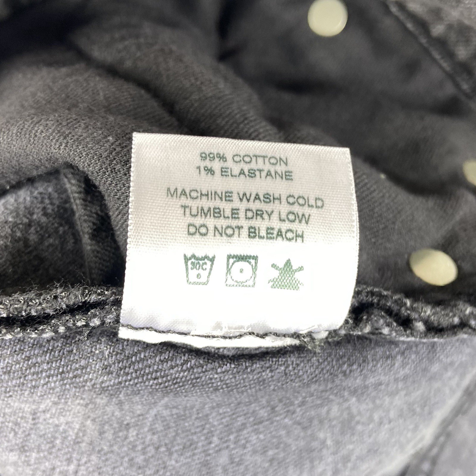 ABLE Women's Becky Straight Leg Jeans Gray Wash 30