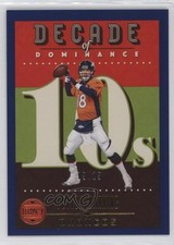 2023 Panini Legacy Decade of Dominance Indigo 19/25 Peyton Manning HOF 14mq