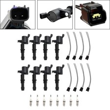 8X lgnition Coil +Spark Plug +Connector FD508  DG511 Für Ford F150 5.4L 04-2010