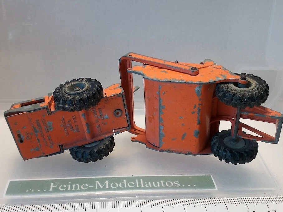 ⛔Allis-Chalmers Earth Scraper  Matchbox Lesney Kingsize K-6a #4170 - Bild 3 von 4