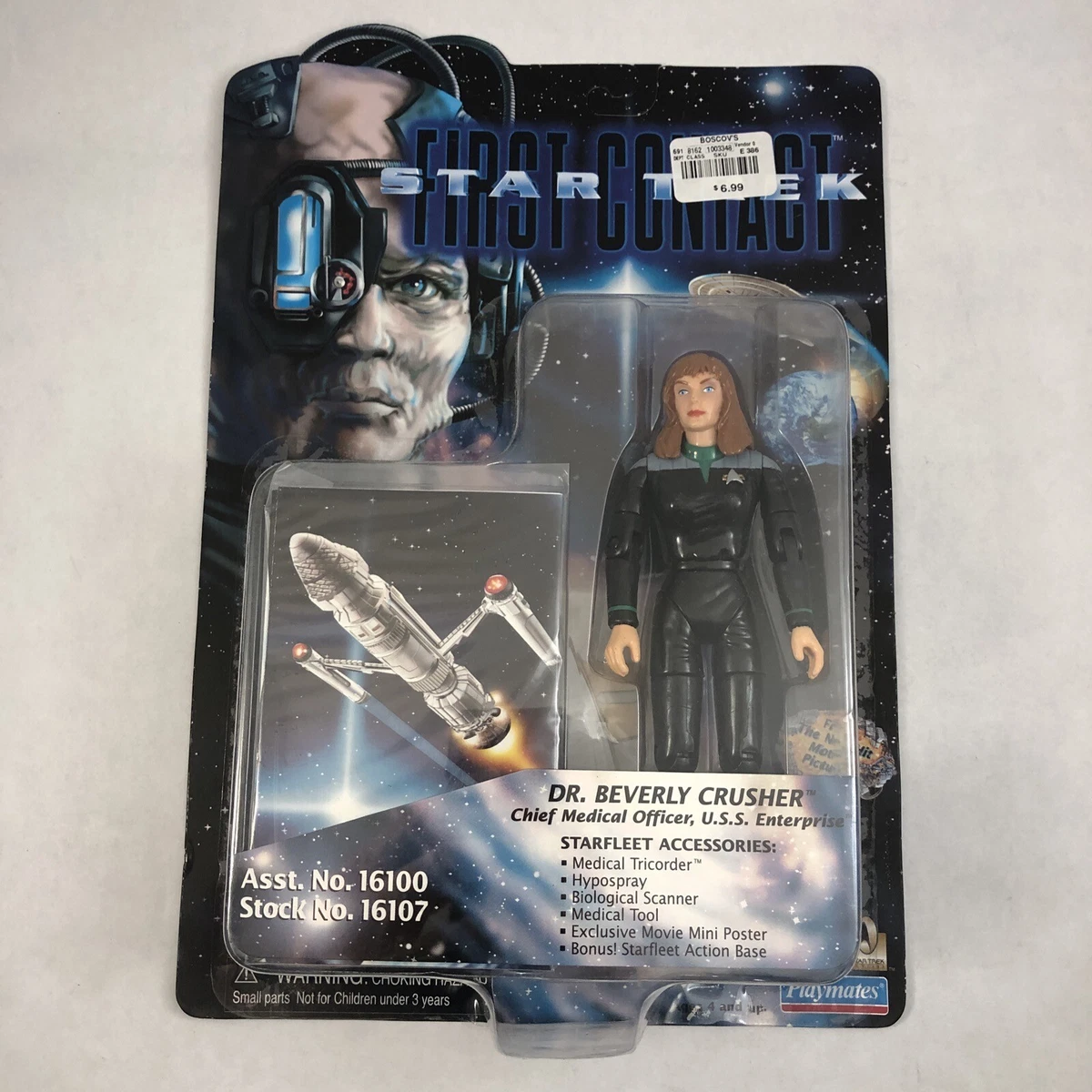 Star Trek First Contact Star Trek Collectible Action Figures for