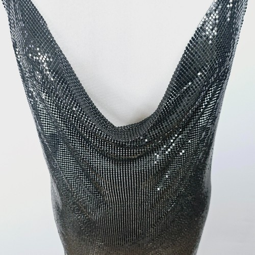 Boohoo Chain Slip Dress Black Size M / L - Picture 3 of 9