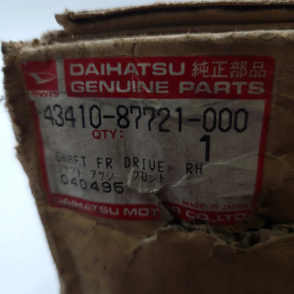 Arbre de transmission avant droit Daihatsu 43410-87721-000 - Photo 3/4