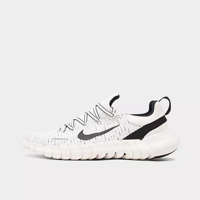 Nike Free Run &#039;21 Pure Platinum White/Black Mens Running Training Shoes NEW | eBay