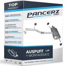 Auspuffanlage für Seat Alhambra II (7N) 2.0 TDI