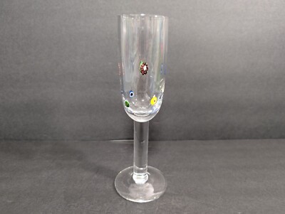 Leonardo Millifiori Champagne Glass Goblet Made in Italy