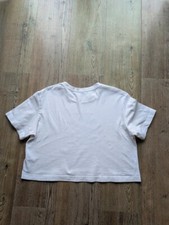 Damen T-Shirt Basic Baumwolle - Elegantes Oberteil Für Sommer & Freizeit In Weiß