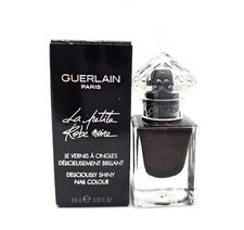 Guerlain La Petite Robe Noire Deliciously Shiny NailColor 7 Black Perfecto .29Oz