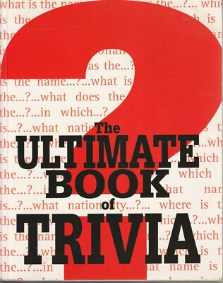 SPORT , THE ULTIMATE BOOK OF TRIVIA , HUGE BOOK