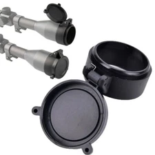 Flip Up Scope Covers Rifle Scope Protect Objective Cap Lens Cover for Caliber