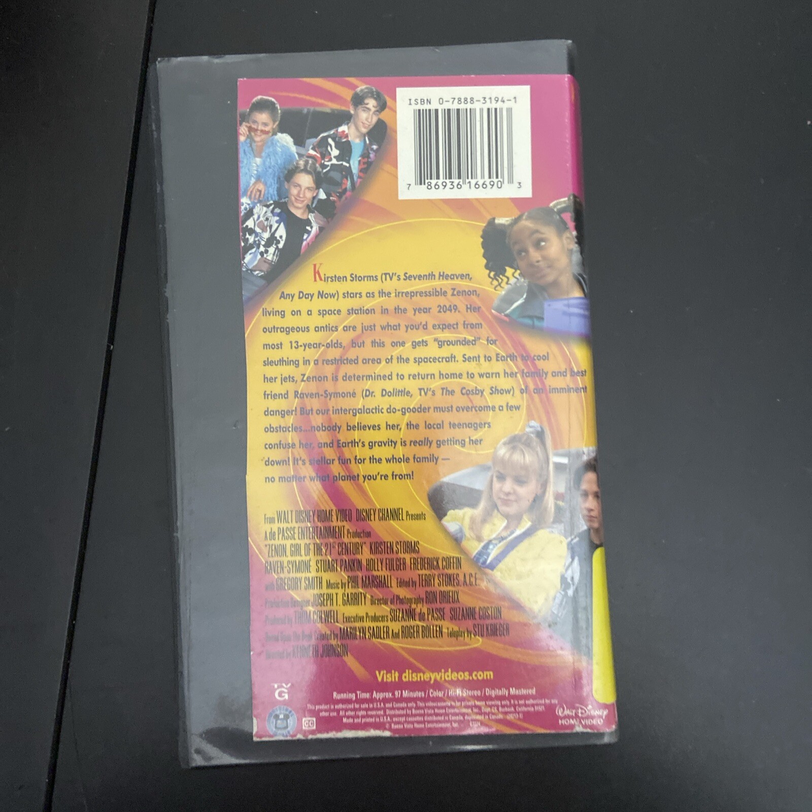 ZENON GIRL OF THE 21ST CENTURY RARE DISNEY MOVIE VHS ORIGINAL OOP