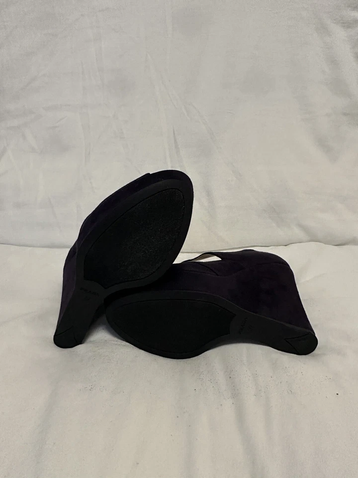 Sandalias de plataforma de gamuza Prada talla 37 Foto 2 de 4