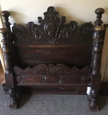 Pair 18th Century Convent Beds Dated MDCCXXXI (1731) - Garwood Collection