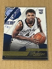 2015-16 PRESTIGE BONUS SHOTS GOLD ANDREW HARRISON GRIZZLIES ROOKIE 03/10