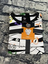 Hyde Eek Kid's sz 12 Mummy Halloween Matching Family Pajama 2-pc set