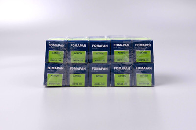 10 x Fomapan 400 classic 135-24 Kleinbildfilm schwarz-weiß