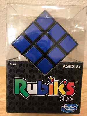 Rubik's Cube Game Hasbro Gaming with Display Stand BRAND NEW 3x3x3