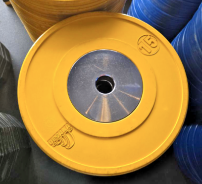 Uesaka | 15KG Rubber Coated Training Bumper Plates (4 x total