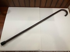 37" Crook Walking Stick Cane, Rubber Stopper