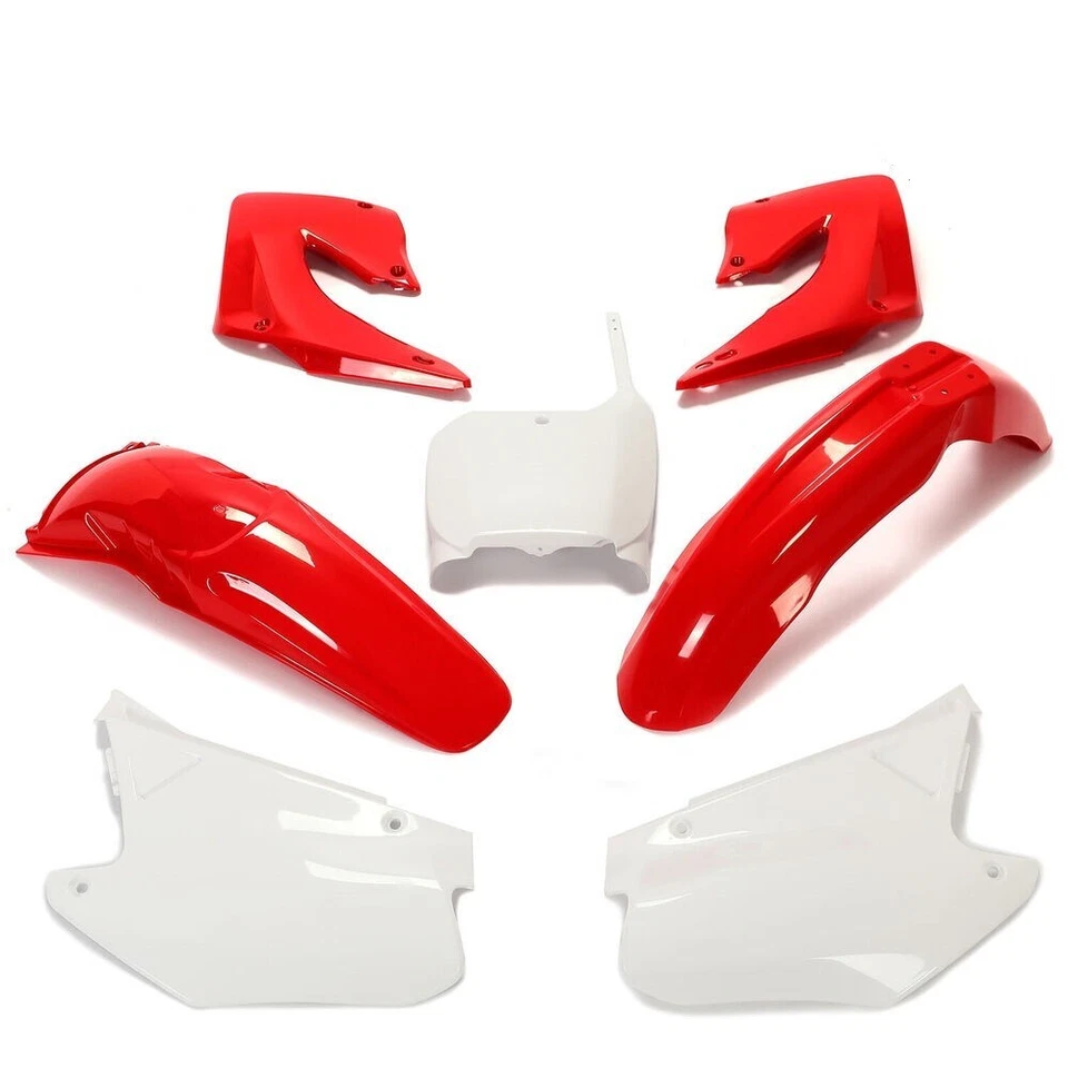 Kit de guardabarros completo de plástico para Honda CR125R CR250R 2000-2001 Foto 2 de 4