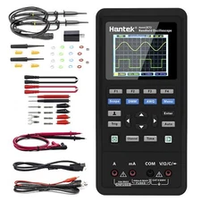 Hantek 2 Channel 2in1 Handheld oscilloscope 2C72 DMM 70MHz Multimeter tester